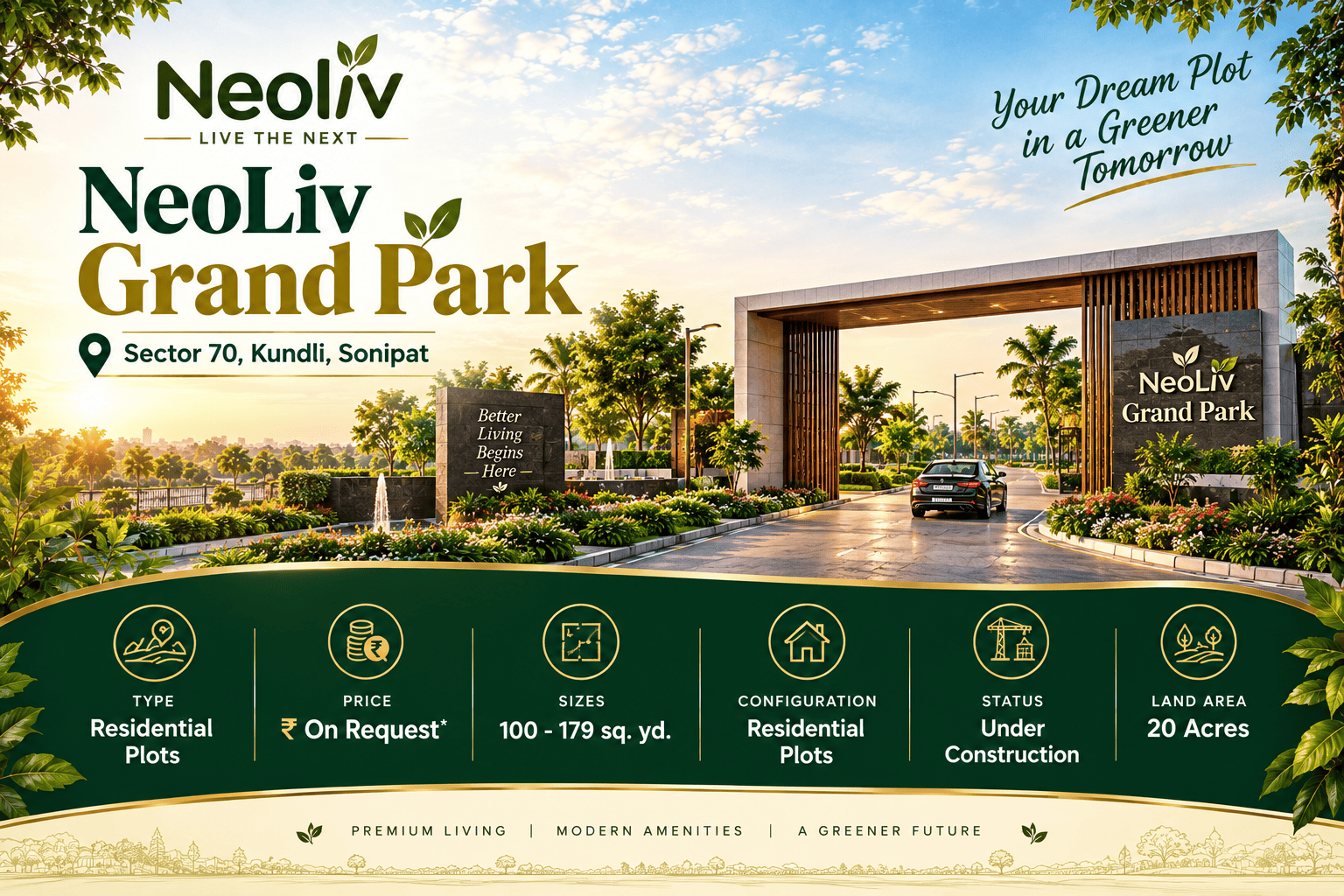 NeoLiv Grand Park Sonipat